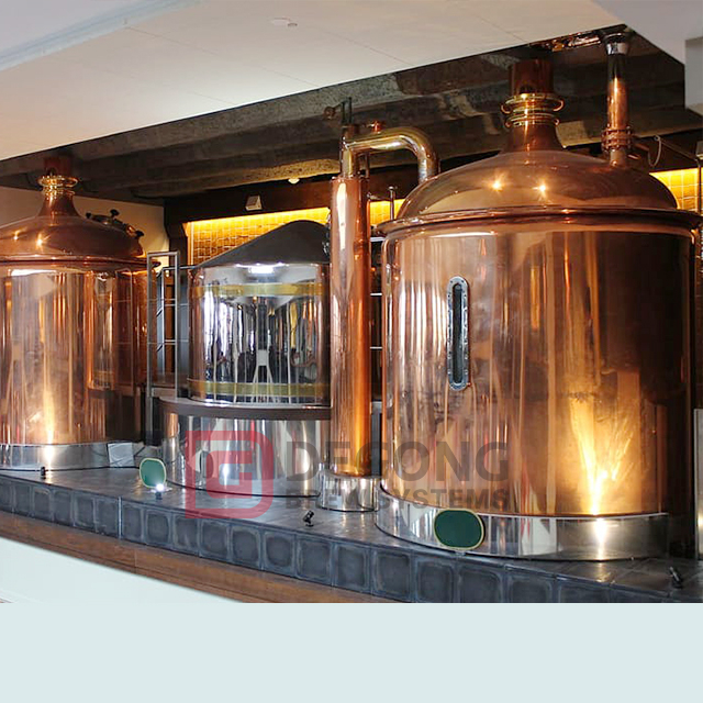 10BBL Fornitore di attrezzature per birra artigianale in rame / produttore / fabbrica