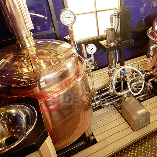 Fornitore / produttore di attrezzature per la produzione di birra in rame rosso da 300 litri
