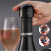 New Fashion Food Grade Plastica Vino rosso Bevande Champagne Tappo di bottiglia sigillato a prova di perdite Tappo di chiusura a conservazione fresca