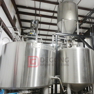 Serbatoio di miscelazione per attrezzature per la produzione di birra in acciaio inossidabile da 600 litri