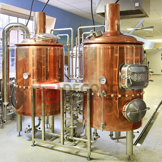 China Beer Brewering Equipment 1000L Copper Brewery in vendita