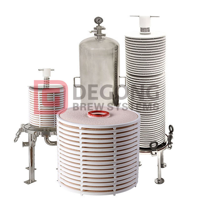 OD 12 " Modulo Lente Filtro 3 Modulo Stack per la Chiarificazione di Grandi Lotti di Vino