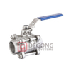 Valvola a sfera NPT in acciaio inossidabile da 1/2" -4" |Valvola a sfera sanitaria