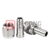 Dado girevole con ardiglione in acciaio inossidabile 304 1/4 "MFL 5/16 " barb Ball Lock MFL Pin Lock Disconnect Joint per perno di bloccaggio a sfera