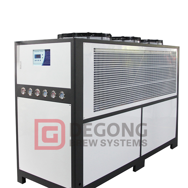 Raffreddatore ad acqua a lunga durata Refrigeratore a vite e pompa di calore a basso consumo, refrigeratore a vite industriale raffreddato ad acqua
