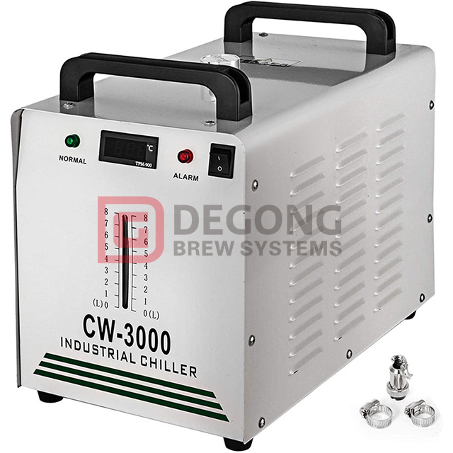 Refrigeratore d'acqua Refrigeratore industriale 8.5L per il refrigeratore di riciclaggio corrente dell'incisore laser 0.9A