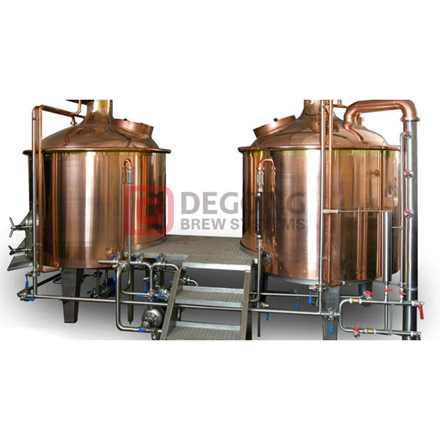 Produttore professionale di fabbrica di attrezzature per la produzione di birra chiavi in ​​mano in rame da 500 litri
