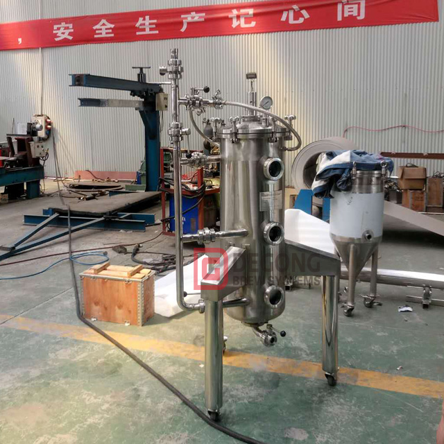 Cannone a luppolo secco in acciaio inossidabile 60L 80L 120L Hopgun per la produzione di birra artigianale