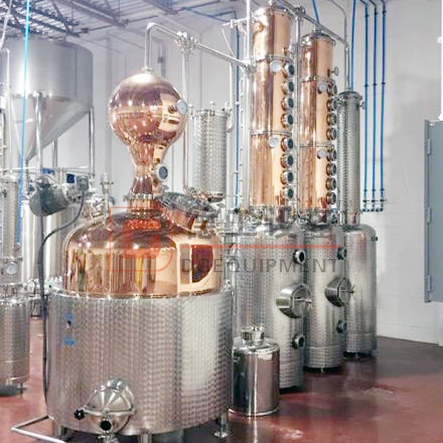 Nuovi prodotti 2021 Cina Prezzo 1000L Attrezzatura di distillazione commerciale per Gin Whisky Rum in vendita