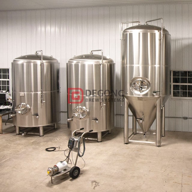 Attrezzatura per birreria commerciale in acciaio inossidabile di alta qualità 10HL con serbatoio di fermentazione conico e fabbrica di birra a vapore