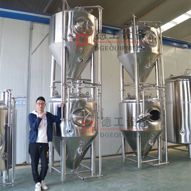 Attrezzatura chiavi in ​​mano per la produzione di birra da 2000 litri per produrre birra e birrerie di qualità dal fornitore DEGONG
