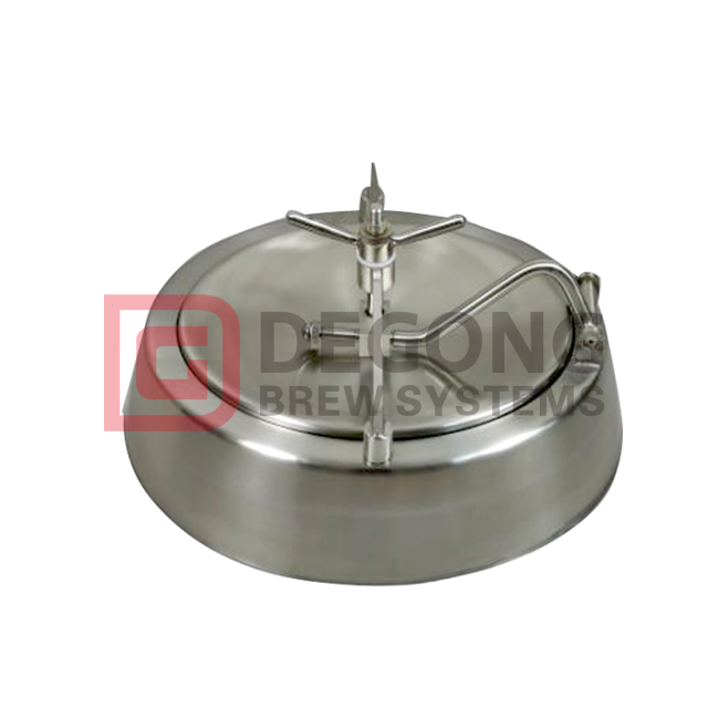 Alta qualità SS304 330*430mm 430*530mm 530*630mm Serbatoio a pressione ovale sanitario in acciaio inox Chiusino ovale