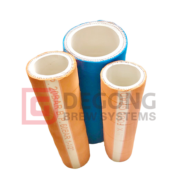 Tubo in gomma per bevande per uso alimentare da 1 "a 4" Tubo flessibile in silicone per acqua calda/commestibile