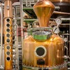 Distilleria di alcool di rame di vendita calda 500L 5HL |Attrezzatura per la distillazione della colonna di rame