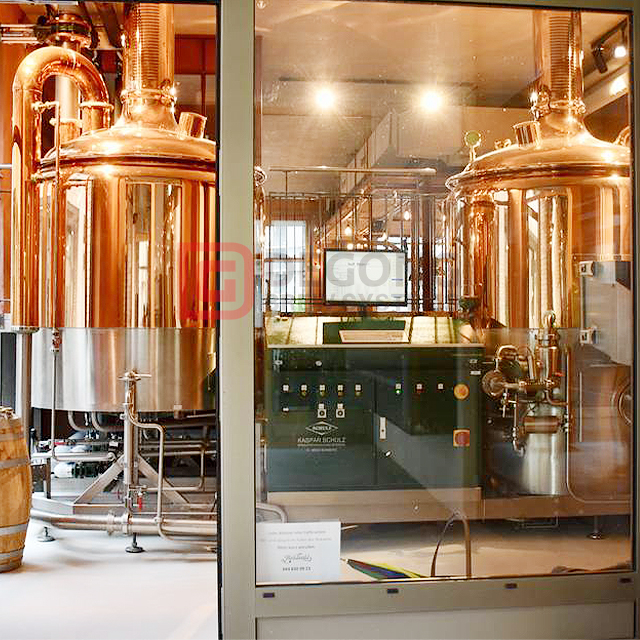 Vendita di attrezzature per micro birrificio in rame automatico 10HL - Acquista un sistema di produzione della birra