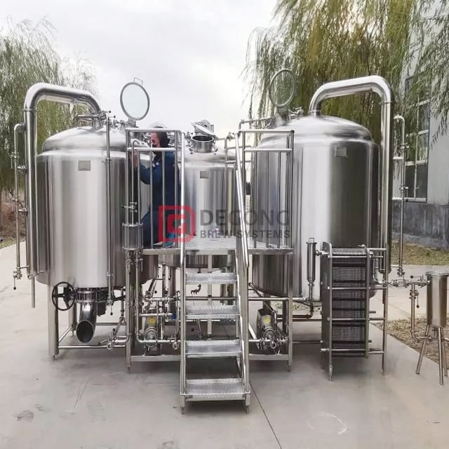 sistema di produzione della birra completamente automatizzato 2500L produzione di birra per la produzione di birra in vendita
