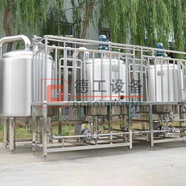 Acciaio inossidabile da 1000 litri 2 lotti al giorno per la produzione di birra in stock