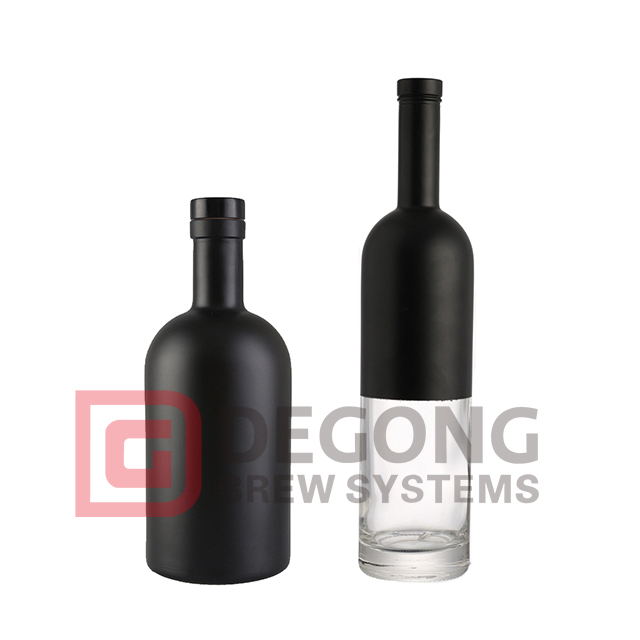 Forma personalizzata 100 ml 200 ml 375 ml 500 ml 750 ml Vino bianco Birra Vino Nero Bottiglia di vino in vetro vuoto