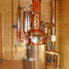 attrezzatura di distillazione dell'alcool del sistema della caldaia della singola torre di distillazione 200L