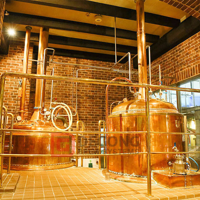 15BBL Copper Micro Brewing System |Birrificio DEGONG 3.5-20BBL