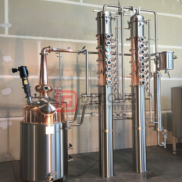 300L 500L Gin Distillatore distillatore di alcool di rame dell'attrezzatura di distillazione del micro da vendere